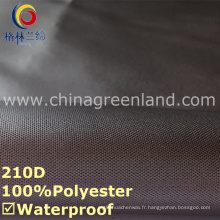 Tissu imperméable en polyester polyester Oxford pour textile (GLLML303)